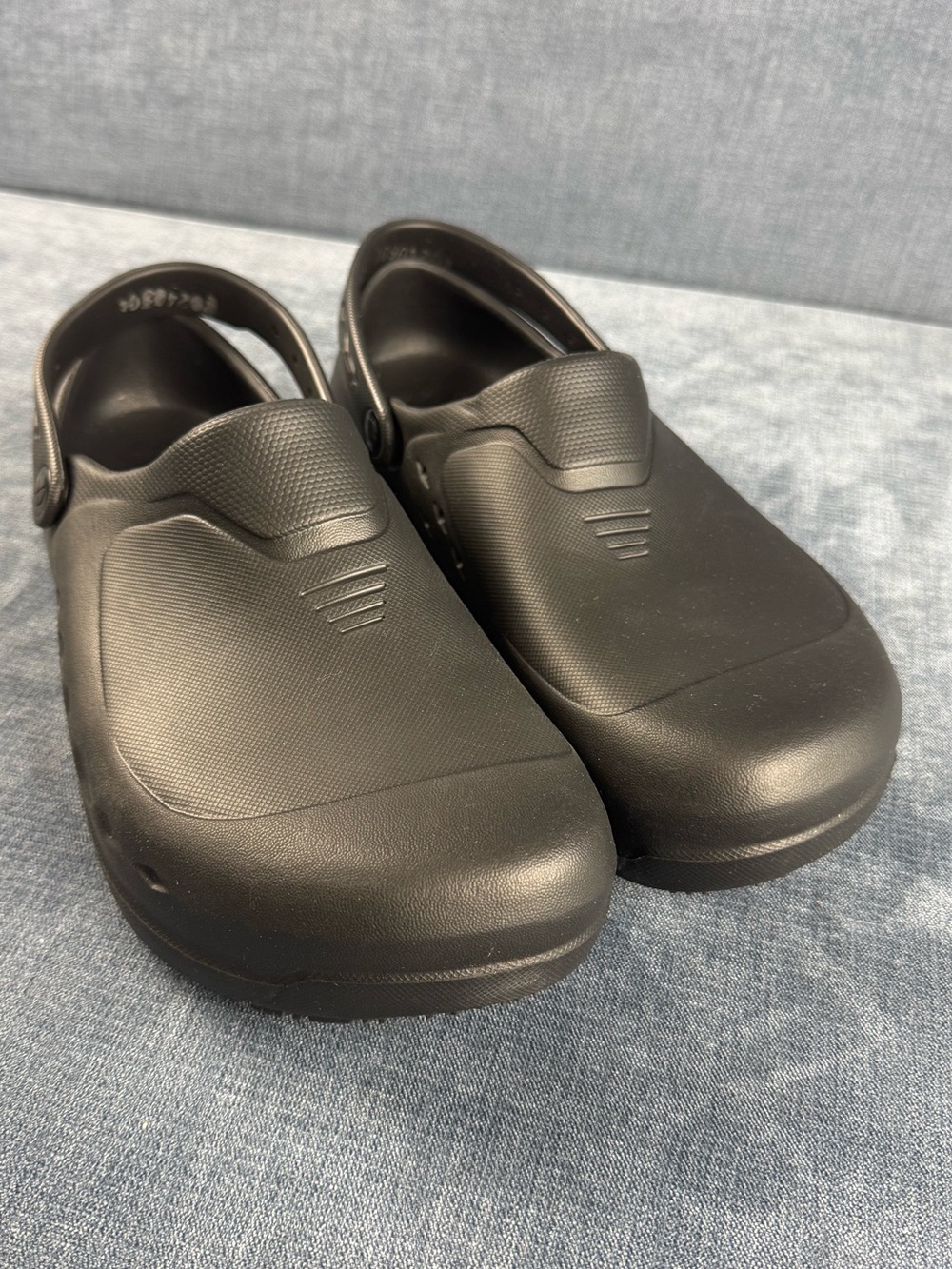 Shoes For Crews Zinc Unisex Slip Resistant Work Clogs Black Mens SZ 10 Women 12